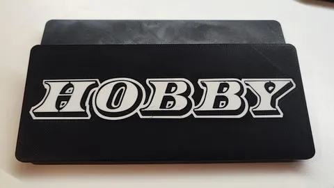 hobby 600 plaque signaletique 