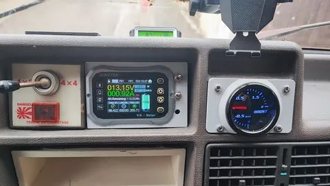 plaque de support pour manométre de j5 et c 25