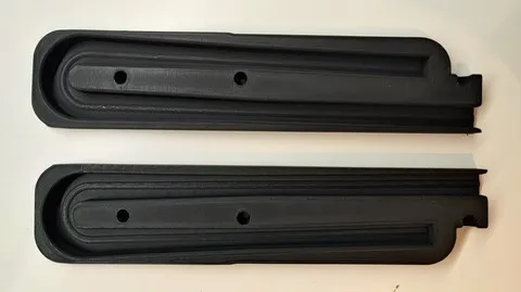 Rail de porte coulissante salle de bain, fourgon