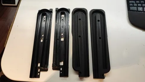 Rail de porte coulissante salle de bain , camping car